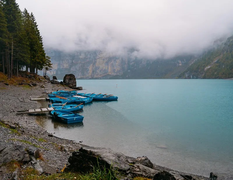 Oeschinen Lake Kayaking