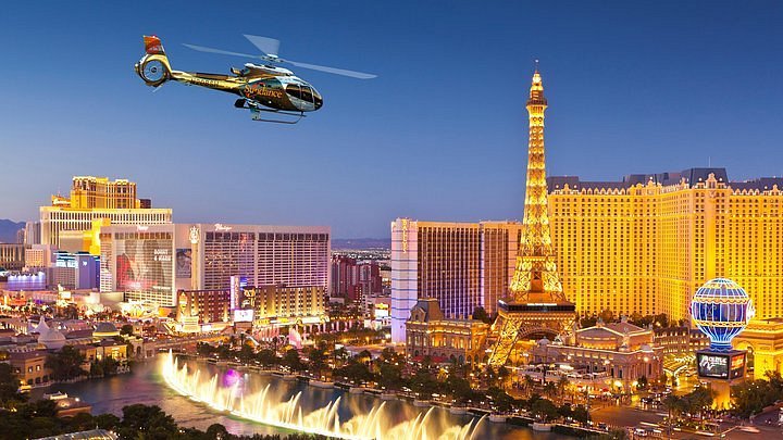 VIP Helicopter Strip Tour