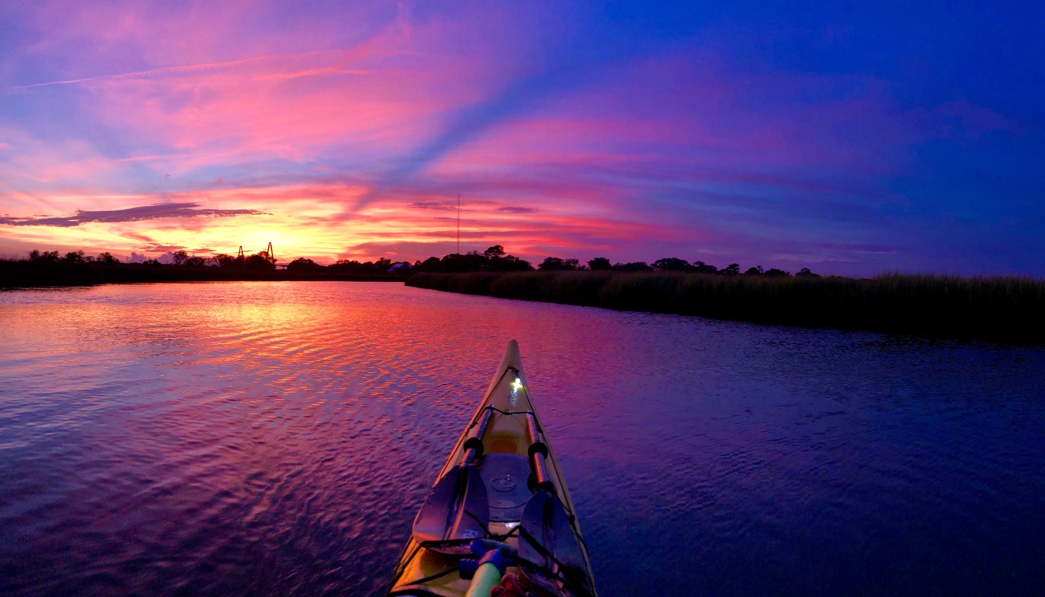 Kayaking at Shem Creek