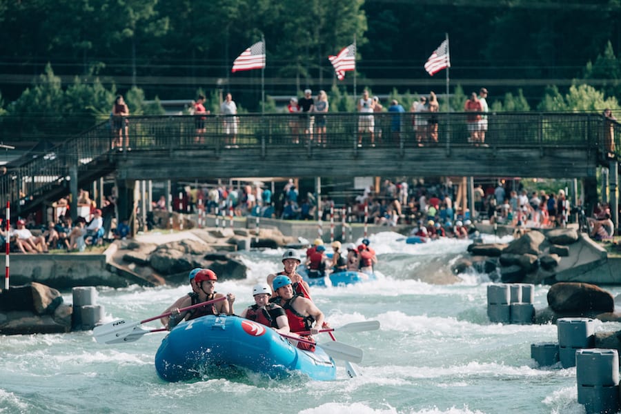 Whitewater Rafting at U.S. National Whitewater Center